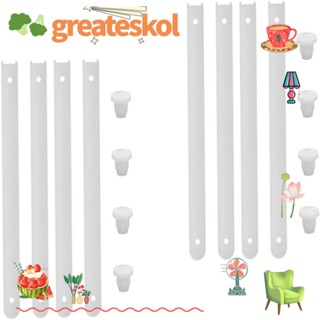 Greateskol สไลด์ลิ้นชัก สีขาว สําหรับตู้ลิ้นชัก 8 ชิ้น