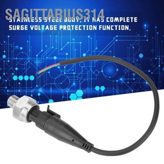 Sagittarius314 G1/4 "Pressure Transducer Sensor อินพุต 5V เอาต์พุต 0.5-4.5V / 0-5V สำหรับน้ำมันแก๊สน้ำ