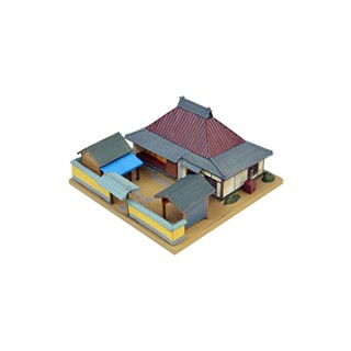 ของเล่นตัวต่อ Kenko Collection 005-4 Farmhouse E4 Diorama สําหรับเด็ก