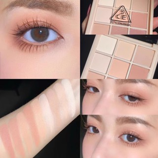 พาเลทอายแชโดว์ เนื้อแมตต์ สีชานม สไตล์เกาหลีใต้ 3CE # Dear Nude