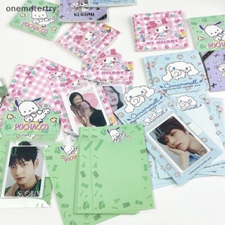 Onem การ์ดกระดาษ ลายการ์ตูน Sanrio Kawaii DIY สําหรับนักเรียน 10 ชิ้น