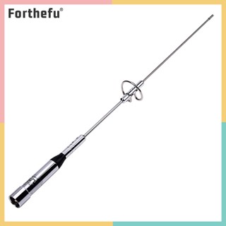 ★ Forthefu ★  Nr-770s VHF UHF เสาอากาศวิทยุมือถือ Dual Band พร้อมตัวเชื่อมต่อ PL 145/43