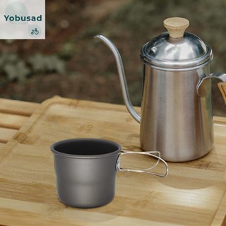 [Yobusad.th] แก้วกาแฟ แบบพกพา พับได้ สําหรับตั้งแคมป์ กลางแจ้ง