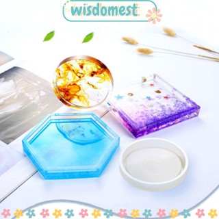 Wisdomest ฐานแม่พิมพ์ซิลิโคน สําหรับทํากาวคริสตัล DIY