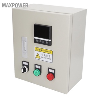 Maxpower กล่องควบคุมอุณหภูมิอัจฉริยะ PID 3 เฟสพร้อมตัวควบคุมอุณหภูมิเทอร์โมคัปเปิ้ล 380VAC 32A 15KW