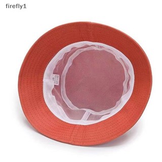 [Firefly] หมวกบักเก็ต ผ้าฝ้าย พับได้ สีพื้น เหมาะกับฤดูร้อน สําหรับผู้ชาย และผู้หญิง [TH]