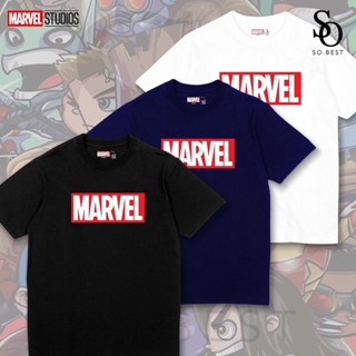 SO.BEST เสื้อยืด Marvel Classic สกรีนหน้า  รวมทุกสี ลิขสิทธิ์แท้ มาร์เวล