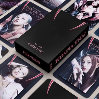 Huimao PINK VENOM โฟโต้การ์ด แฟชั่น คอนเสิร์ต พิมพ์อัลบั้มใหม่ ไอดอล รูปภาพ โลโม่การ์ด โปสการ์ด LISA