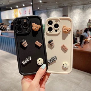 เคสซิลิโคนนิ่ม ลายการ์ตูนหมี สําหรับ หัวเว่ย NOVA 7SE 7 8 9 SE 9SE 10 11 PRO Y9S P30 P40 P50 P60 MATE 20 30 40 50 Honor 70 90