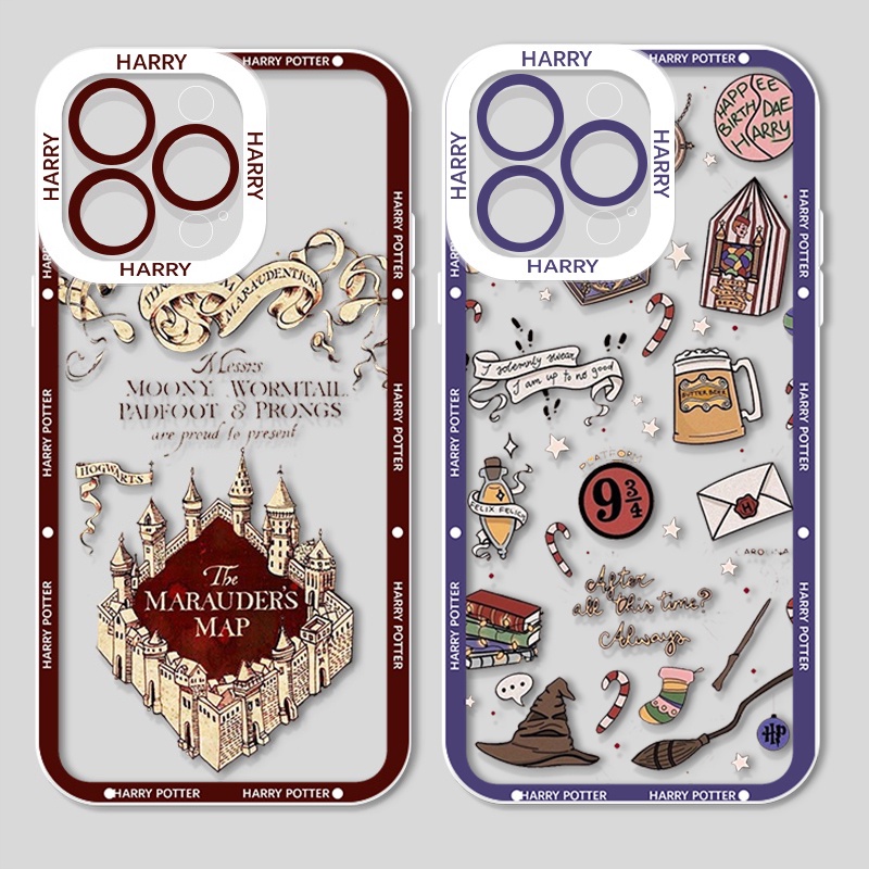 เคสโทรศัพท ์ สําหรับ Samsung Galaxy A14 A34 A54 5G A52 A52S A13 A23 A33 A53 A51 4G A71 A72 A73 การ ์ ตูน Magic Wand ปราสาทธีม Angel Eyes โปร ่ งใสฝาครอบ