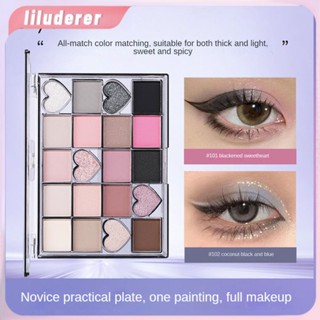 Biya Matching Eyeshadow Palette Fine Glitter Pearlescent Matte High Gloss Brightening Shadow Repair Multifunctional All-in-one Palette หญิง HO