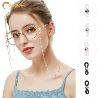 Sukaa 50 ชิ้น โซ่คล้องแว่นตา ที่ยึดหู สีดํา สีขาว ปรับได้ ที่ใส่สายแว่นตากันแดด