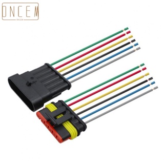 【ONCEMOREAGAIN】Cable Connectors Connector Plug Convenient Copper For Car Stable Wired