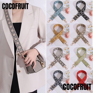 Cocofruit สายคล้องกระเป๋า ถอดออกได้ ปักลาย ปรับได้ สําหรับกระเป๋าถือ