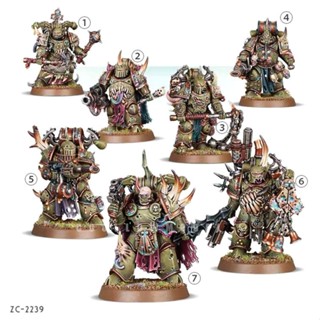 โมเดลทหาร Warhammer ZC-2239 เรซิ่น เครื่องประดับ สําหรับตกแต่ง