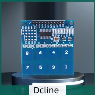 [Dcline.th] Ttp226 โมดูลสวิตช์ตัวเก็บประจุ 2.4V-5.5V เซนเซอร์ดิจิทัล 8 ช่องทาง