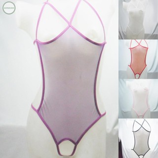 GORGEOUS~Lingerie Bodysuit Breathable Comfortable Leotard Nightwear Nylon Regular