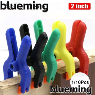 Blueming2 แคลมป์สปริง ไนล่อน พลาสติก 2 นิ้ว สําหรับงานไม้ DIY 1 ชิ้น 10 ชิ้น