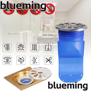 Blueming2 ท่อระบายน้ํา ซิลิโคน สีฟ้า สําหรับห้องน้ํา 1 ชุด