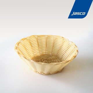 Jasco ตะกร้าพลาสติก Woven Basket - Round #WB-1018