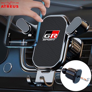 Gr Sport ที่วางโทรศัพท์มือถือ หมุนได้ 360 องศา สําหรับ Toyota Prius Fortuner Corolla Cross CHR Camry Wish Vios Veloz Estima Sienta Yaris Ativ Altis Sienta bZ4X Hiace Hilux Revo