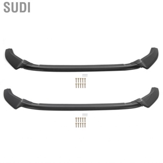 Sudi 3pcs for Maxton Style Front Bumper Splitter Lip ABS Volkswagen Golf MK7 R 2013 2014 2015 2016 Automotive Exterior Accessorie