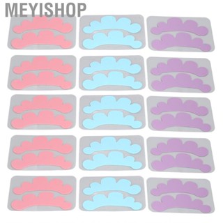 Meyishop Eyelash Extension Under Eye Pads Self Adhesive 15 Pairs Silicone Individually Packing for Home Use