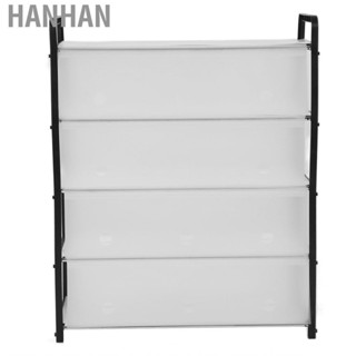 Hanhan Multi Layer Shoe Rack Steel  Assembly Simple Stackable Storage Dustproof Shelf for Home Dormitory