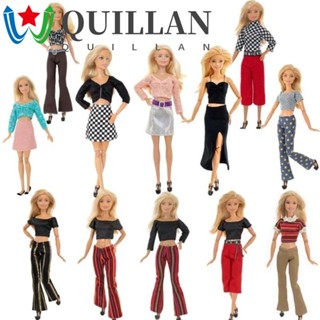 Quillan เสื้อผ้าตุ๊กตา 1/6 กางเกงขายาว แฮนด์เมด สําหรับตุ๊กตา