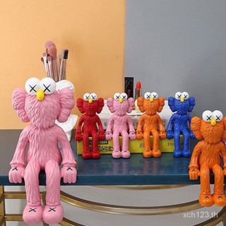 [พร้อมส่ง] ตุ๊กตาหมีเซซามีสตรีท kaws แนวสตรีท ระดับไฮเอนด์ สําหรับตกแต่งบ้าน ห้องนั่งเล่น ตู้ทีวี