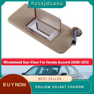 【hzsxjdzaxu】ที่บังแดดกระจกรถยนต์ ฝั่งผู้โดยสาร ด้านขวา สําหรับ Honda Accord 2008-2012 83280-TA5-A51ZA