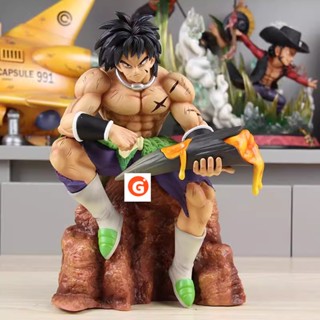 ฟิกเกอร์ Dragon Ball Z GK Broli Broly PVC สีดํา ขนาด 24 ซม.