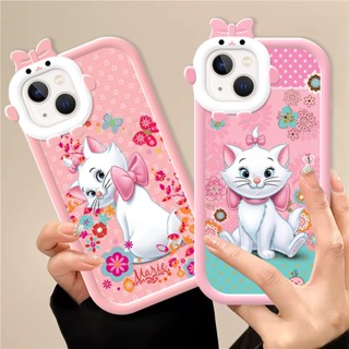 เคสโทรศัพท์มือถือ ลายการ์ตูนแมว ประดับโบว์ สีชมพู สําหรับ OPPO A15 A12E A15S A16 A16s A31 A53 A54 A55 A57 A3S A72 A74 A8 A9 A5 2020 A96