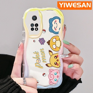 เคสโทรศัพท์มือถือแบบนิ่ม ใส กันกระแทก ลายการ์ตูนโปเกม่อน สําหรับ Xiaomi 10T Pro Poco F3 Poco F4 Redmi K50 K40 Pro K40s