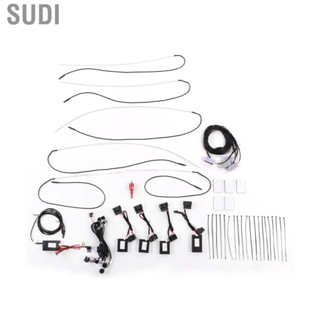 Sudi Ambient Light Strip Easy Control Car Interior Good Fitting 21 Color  Brightness Adjustment for Automobile Repacking