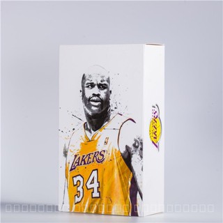 พร้อมส่ง ลูกบาสเก็ตบอล NBA Star No. ฟิกเกอร์ ONeal Yellow Clothing Shaquille ONeal 1/9 ขยับได้ ส่งภายใน 48 ชั่วโมง