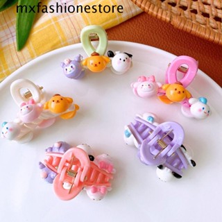 Mxfashione Kuromi กิ๊บติดผม กิ๊บปู อะนิเมะ Cinnamoroll My Melody กรงเล็บผม, กิ๊บปลาฉลามน่ารัก กิ๊บหนีบผมสาว