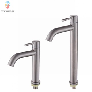 【TRSBX】Basin Faucet 304 Stainless Steel Counter Basin Faucet Faucet Brand New