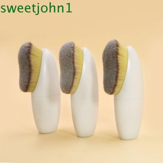 Sweetjohn แปรงแต่งหน้า แปรงรองพื้น แปรงบีบีครีม แปรงปัดแก้ม แปรงลงแป้ง แปรงรองพื้น แปรงเครื่องสําอาง ไร้รอยต่อ แบบมืออาชีพ