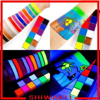 [Shiwaki1] ภาพวาดสีน้ํามัน รูปใบหน้า 12 สี สําหรับแฟนซี