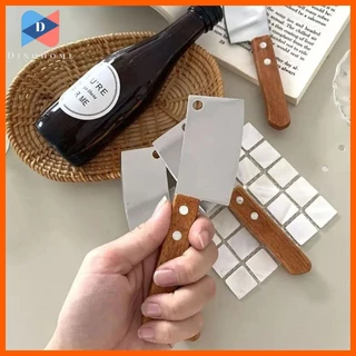 ⭐️ขายปลีก/ส่ง⭐️มีดอีโต้จิ๋ว mini ด้ามไม้ Mini Kitchen Knife #B-0024
