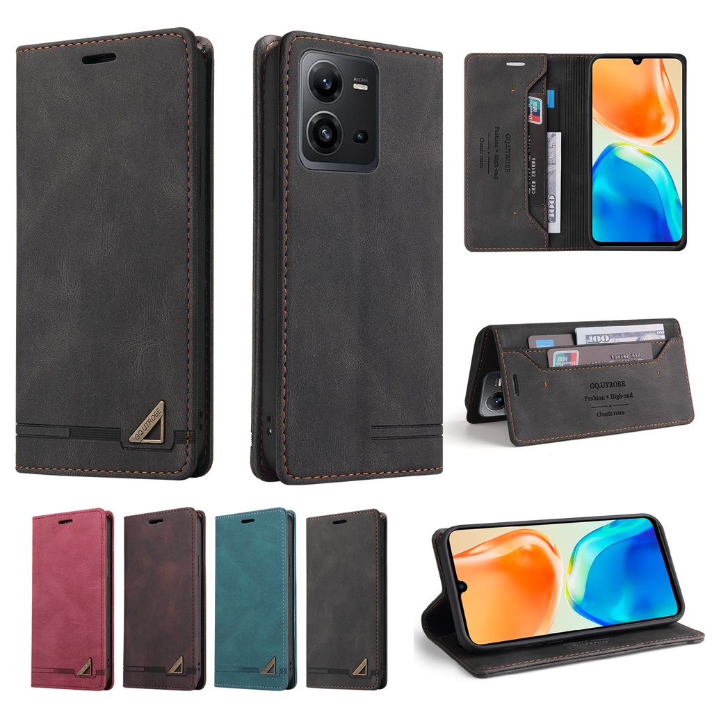 แม่เหล็กปิดปลอกสําหรับ OPPO Reno 5 F Reno 6 4 Z 5G ค้นหา X3 Pro A15 A15s A16 A92 A96 ฝาครอบหนังกระเป๋าสตางค์กระเป๋าขาตั้งโทรศัพท์ TPU ซิลิโคนกันชนกันกระแทก