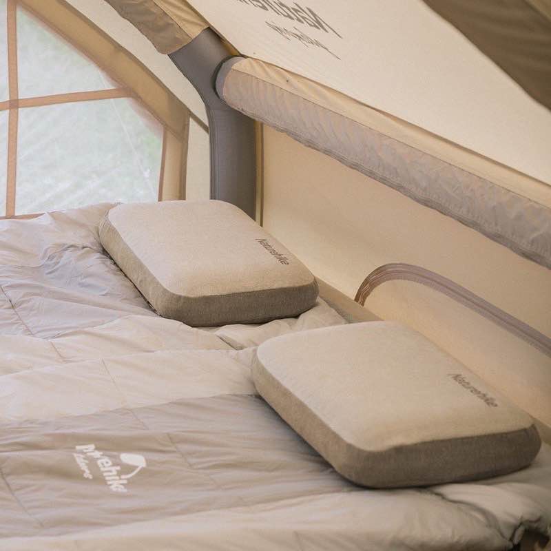 พร้อมส่ง หมอน Naturehike Memory Foam พร้อมปลอกหมอน ถอดซักได้