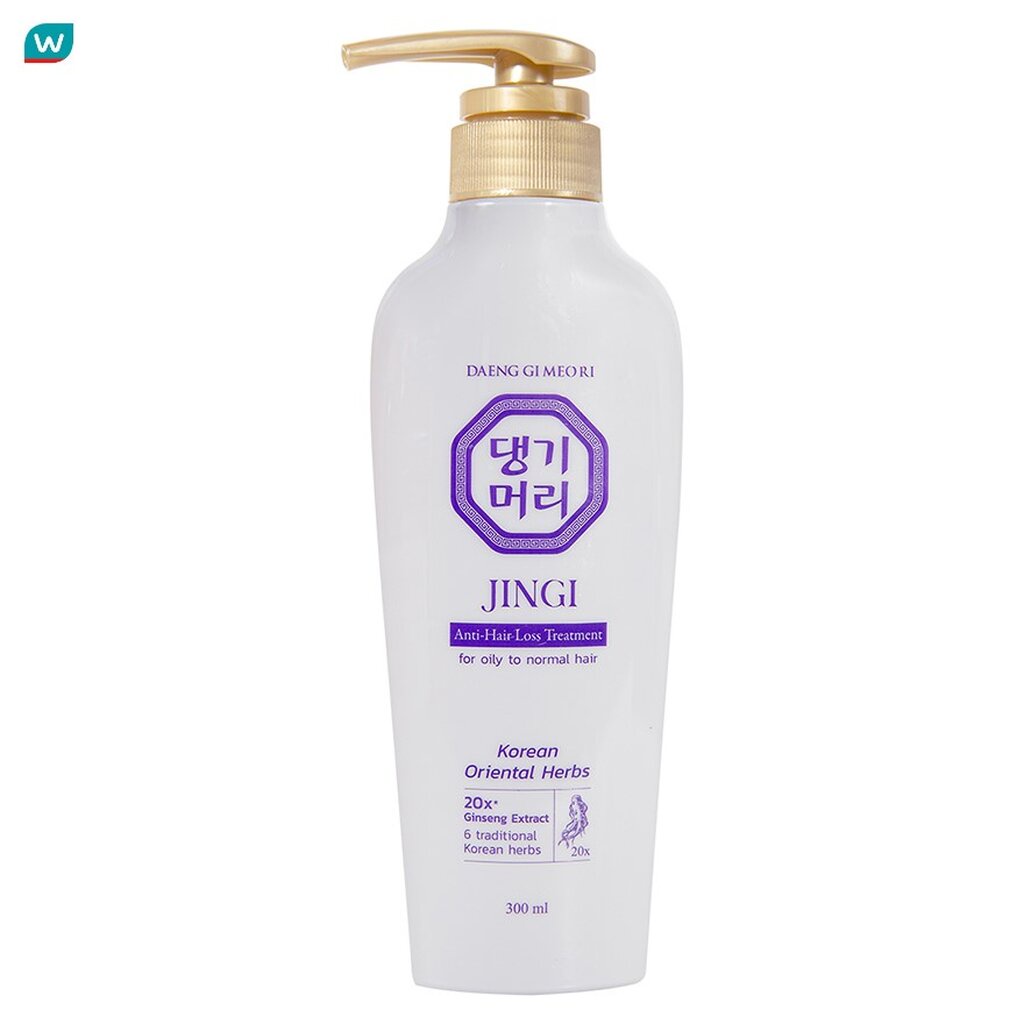 Daeng Gi Meo Ri แทงกีโมรี ทรีทเม้นท์ จินจิ แอนตี้ แฮร์ลอส 300 มล. ทรีทเม้นท์ บำรุงหนังศีรษะ ผมร่วง