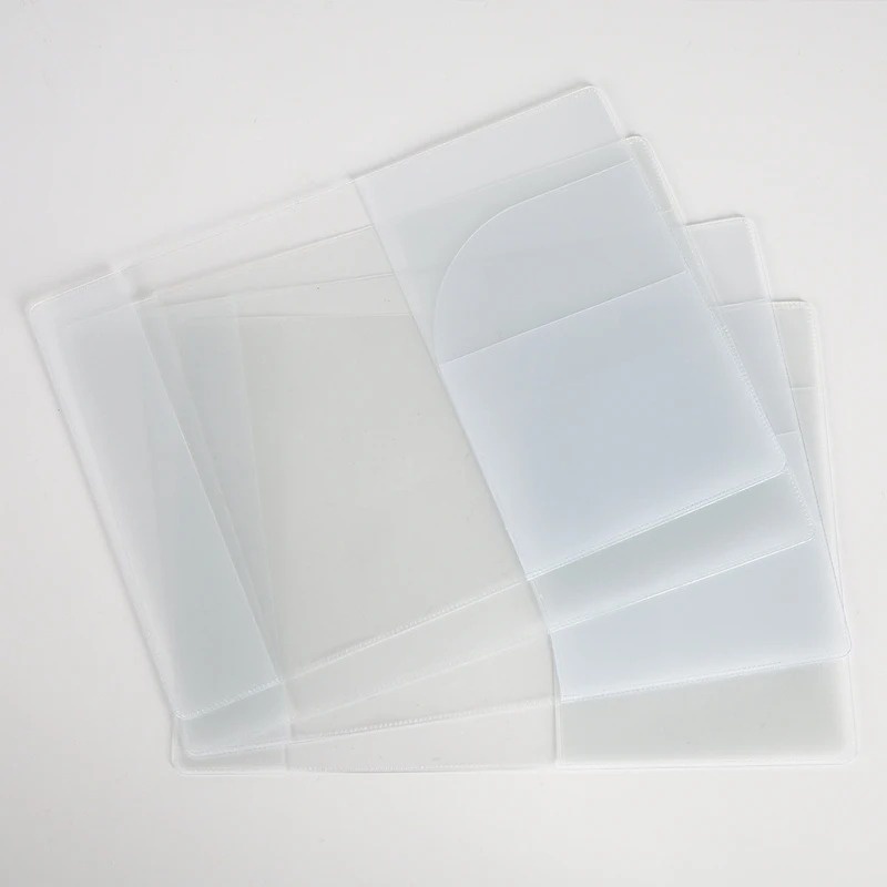 กระเป๋าสตางค์ PVC ใส กันน้ํา สําหรับใส่หนังสือเดินทาง บัตรประชาชน บัตรเครดิต บัตรประจําตัวประชาชน
