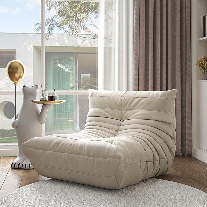 Caterpillar โซฟาขี้เกียจห้องนอนปรับเอนได้ Tatami ระเบียง TOGO โซฟา Ins เก้าอี้พักผ่อน