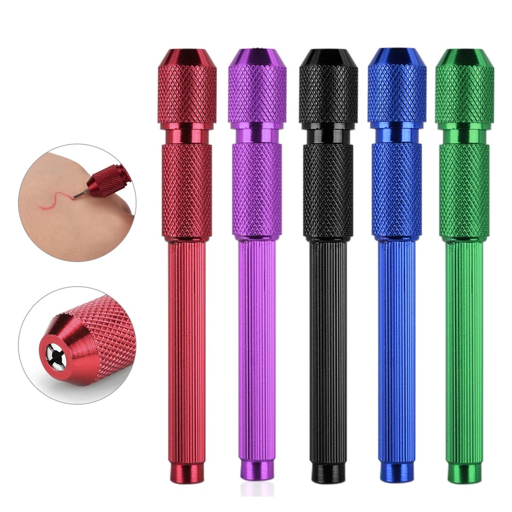 Tattoo Marker ปากกา Skin Microbalcing ปากกา Surfer ลายฉลุ Outline Skin Maker ปากกาผู้ถือ Tattoo อุปกรณ์เสริมแต่งหน้าอุปกรณ์