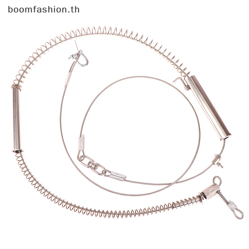 [boomfashion] อุปกรณ์กับดักสปริงโลหะ สําหรับหนู หมาป่า หมี หมูป่า