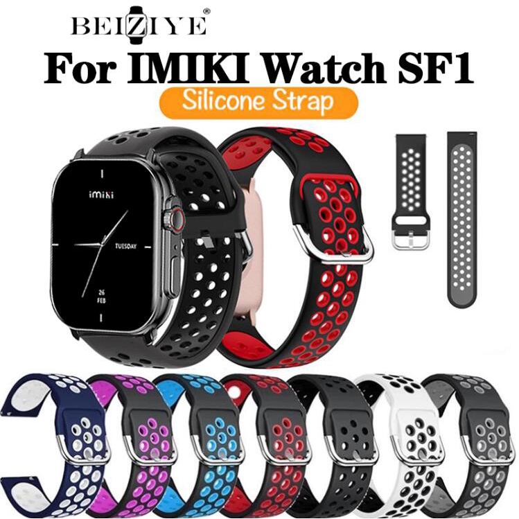 สายนาฬิกาข้อมือซิลิโคน สําหรับ IMIKI watch SF1 IMIKI watch SF1 Smart watch