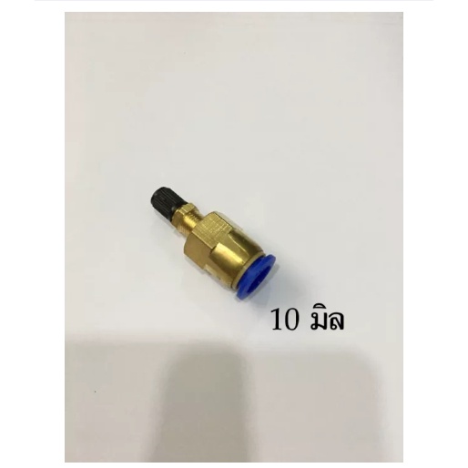 จุ๊บเติมลม สำหรับเสียบสายลม 10 mm (มิลลิเมตร) ราคาถูก Shopee Lazada